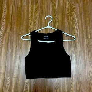 Garage cropped tank tops